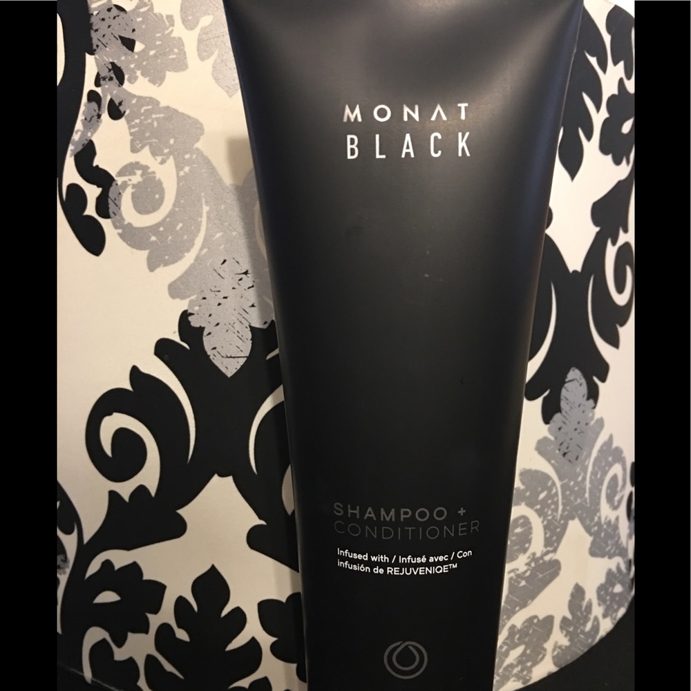 Monat Black Shampoo and Conditioner